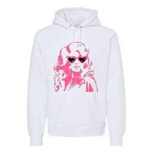 Dolly Face In Sunglasses Dolly Vibes Dolly Fan Lover Premium Hoodie