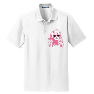 Dolly Face In Sunglasses Dolly Vibes Dolly Fan Lover Dry Zone Grid Polo