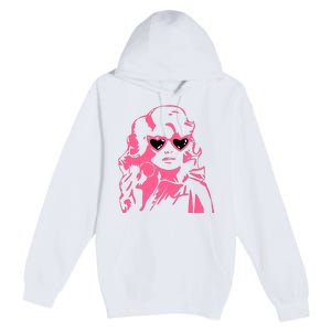 Dolly Face In Sunglasses Dolly Vibes Dolly Fan Lover Premium Pullover Hoodie