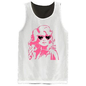 Dolly Face In Sunglasses Dolly Vibes Dolly Fan Lover Mesh Reversible Basketball Jersey Tank