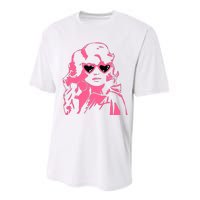 Dolly Face In Sunglasses Dolly Vibes Dolly Fan Lover Performance Sprint T-Shirt