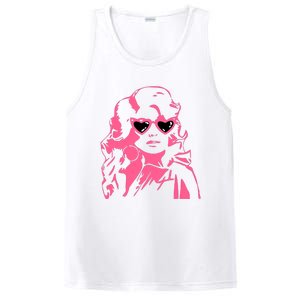 Dolly Face In Sunglasses Dolly Vibes Dolly Fan Lover PosiCharge Competitor Tank