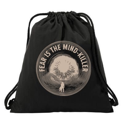 Dune Fear Is The Mind Killer Dune Arrakis Drawstring Bag