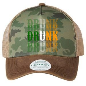 Drunk Funny Irish Drinking Legacy Tie Dye Trucker Hat