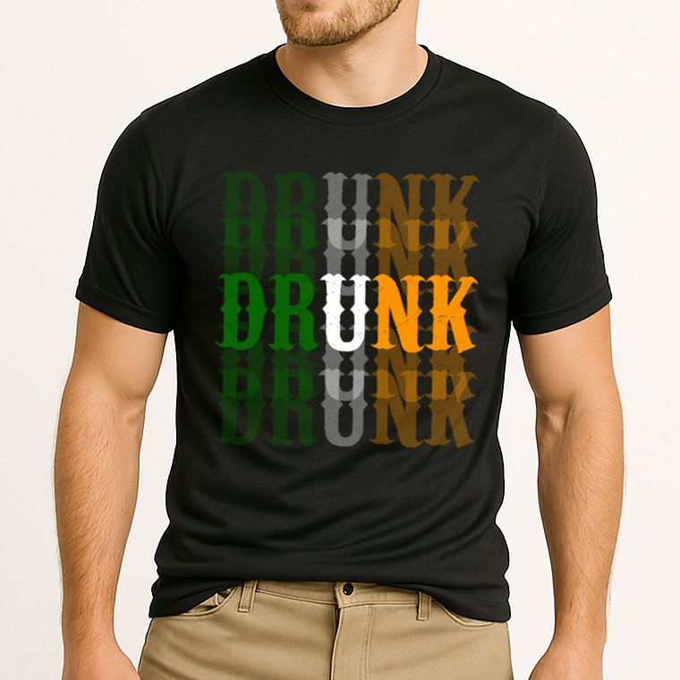 Drunk Funny Irish Drinking Performance Shirt