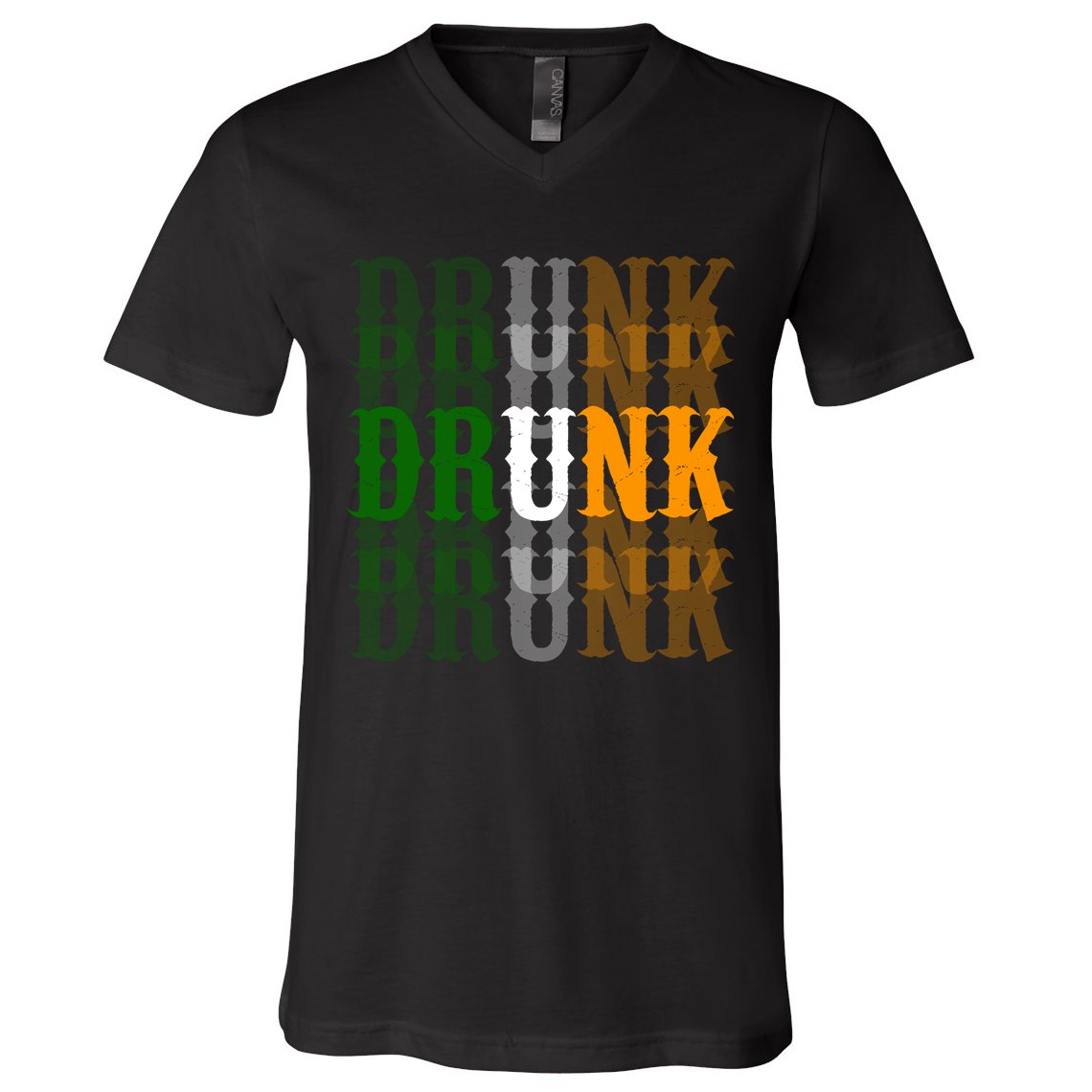 Drunk Funny Irish Drinking V-Neck T-Shirt