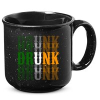 Drunk Funny Irish Drinking 15oz Campfire Ceramic Mug