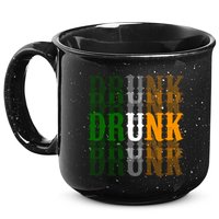 Drunk Funny Irish Drinking 15oz Campfire Ceramic Mug