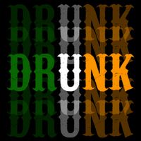 Drunk Funny Irish Drinking Drawstring Bag