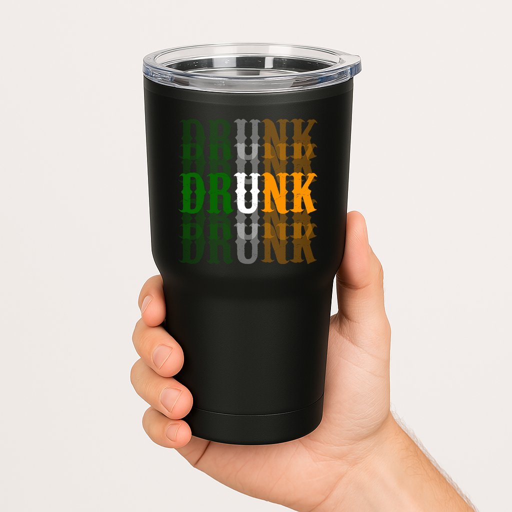 Drunk Funny Irish Drinking Tumbler