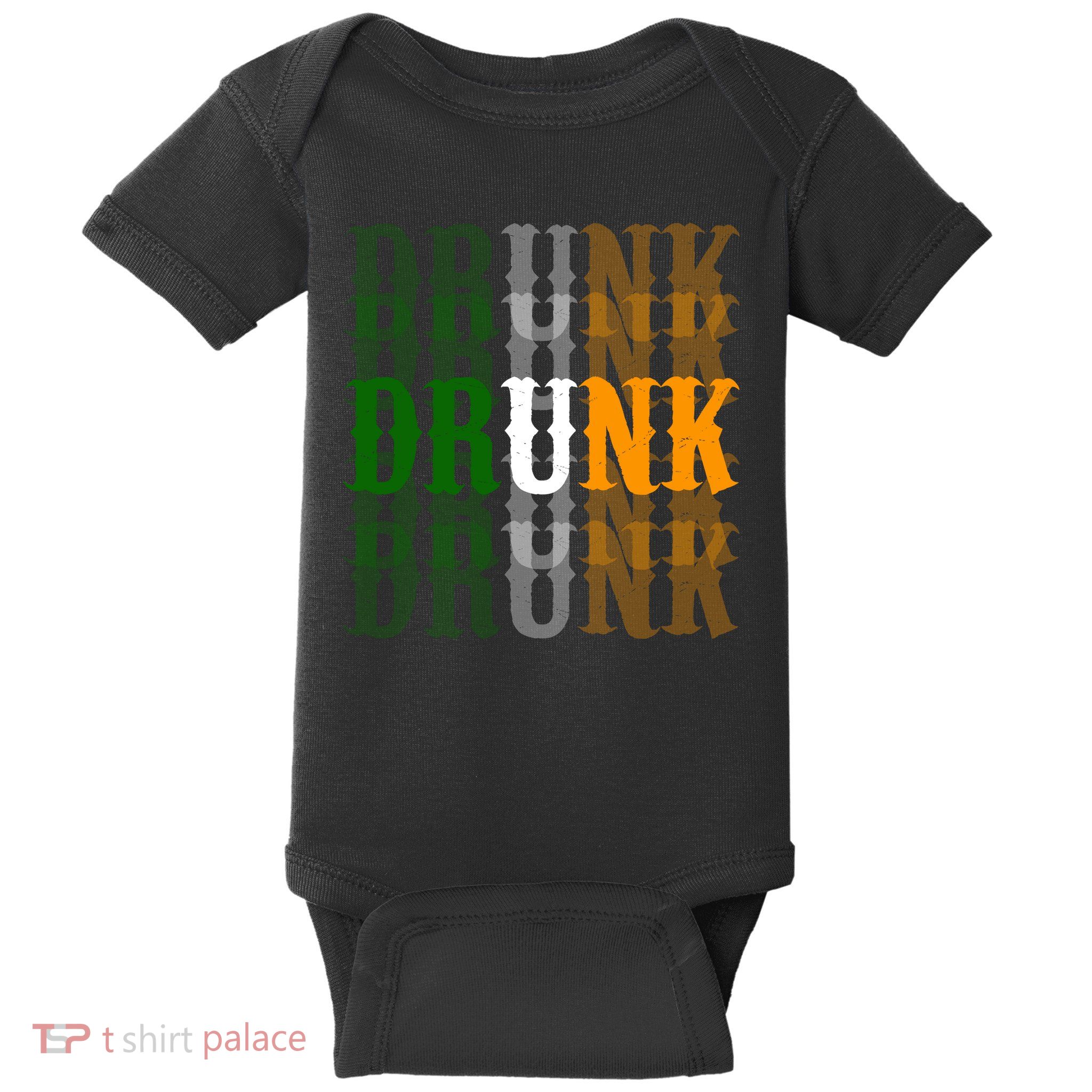 Drunk Funny Irish Drinking Baby Bodysuit