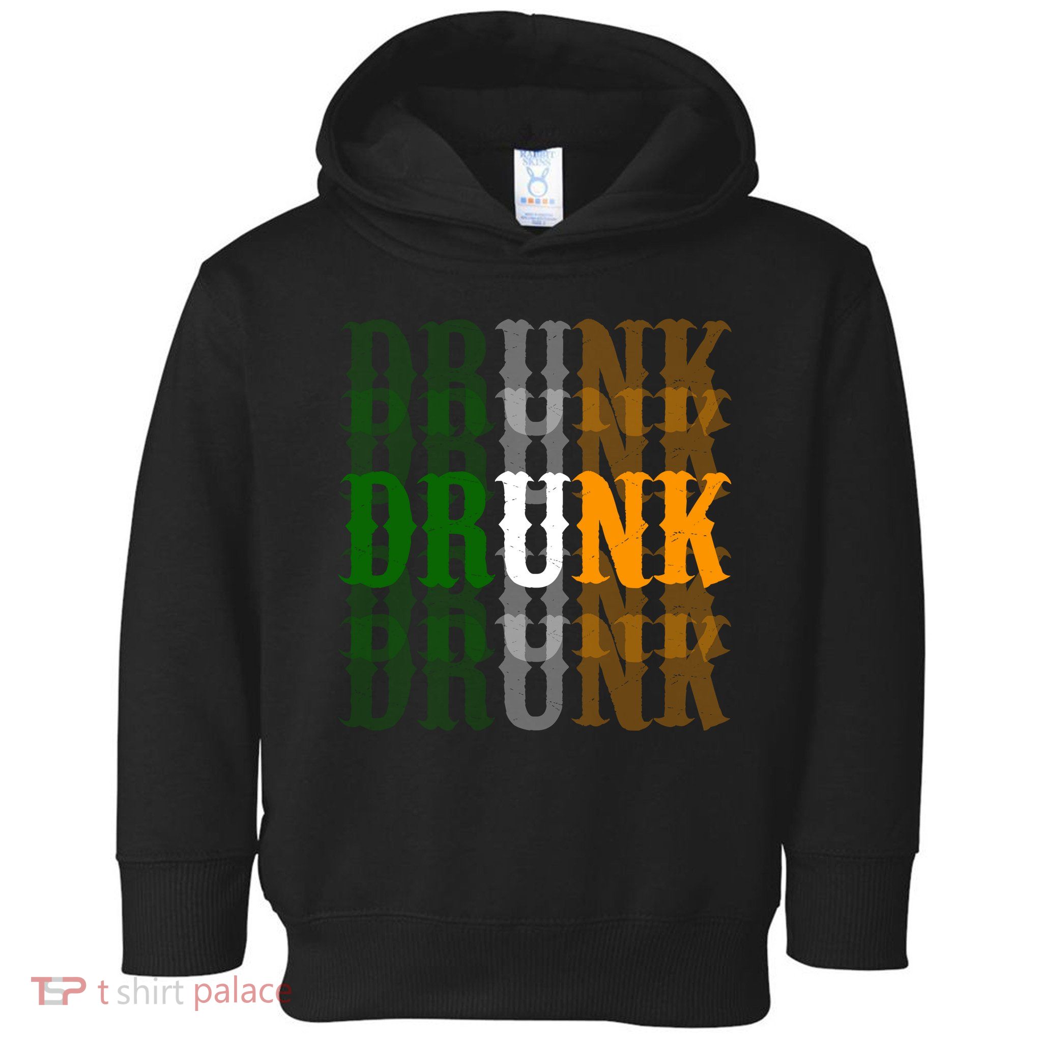 Drunk Funny Irish Drinking Toddler Hoodie