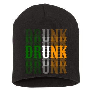 Drunk Funny Irish Drinking Short Acrylic Beanie