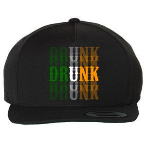 Drunk Funny Irish Drinking Wool Snapback Cap