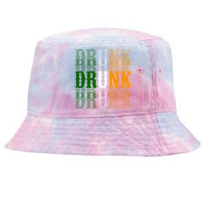 Drunk Funny Irish Drinking Tie-Dyed Bucket Hat