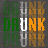 Drunk Funny Irish Drinking Vector Backpack