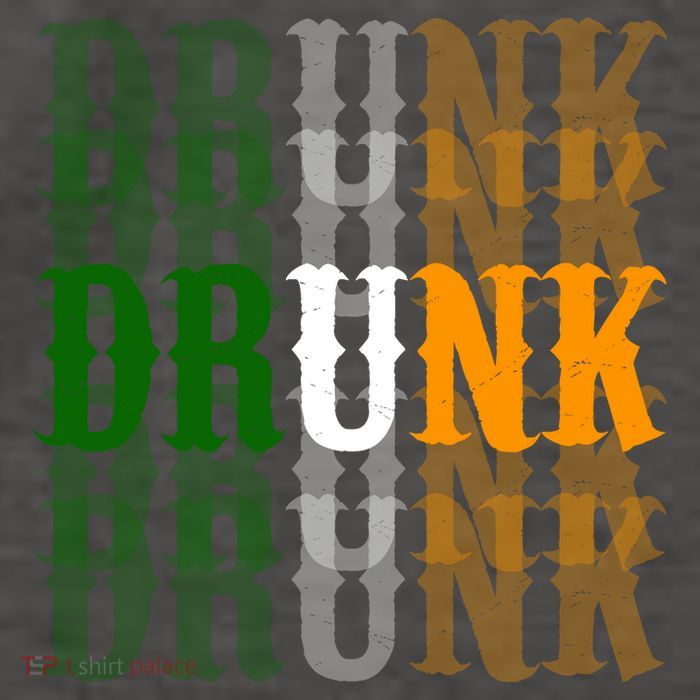Drunk Funny Irish Drinking Vector Backpack