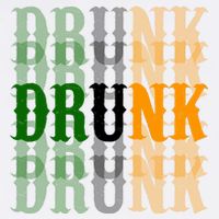 Drunk Funny Irish Drinking Garment-Dyed Sweatshirt