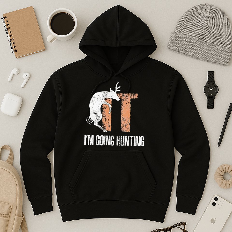 Deer Fuck It I Am Going Hunting Hoodie