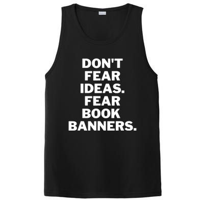 Don't Fear Ideas. Fear Book Banners PosiCharge Competitor Tank