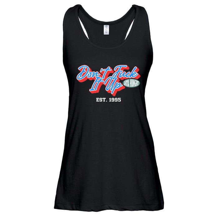 DonT Fuck It Up Est 1995 Ladies Essential Flowy Tank