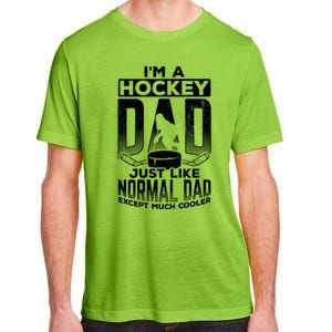 Dad Father Ice Hockey Ice Hockey Goalie Ice Hockey Player Gift Adult ChromaSoft Performance T-Shirt