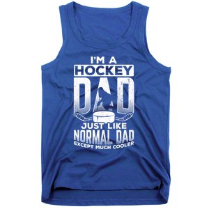 Dad Father Ice Hockey Ice Hockey Goalie Ice Hockey Player Gift Tank Top