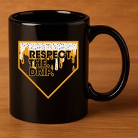 Drip For Ice Cream Spinkle 11oz C Handle Ceramic Mug