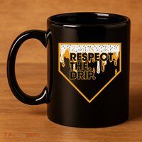 Drip For Ice Cream Spinkle 11oz C Handle Ceramic Mug