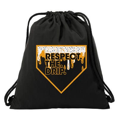 Drip For Ice Cream Spinkle Drawstring Bag