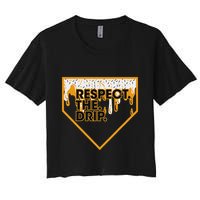 Drip For Ice Cream Spinkle Women's Crop Top Tee