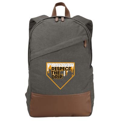 Drip For Ice Cream Spinkle Cotton Canvas Backpack