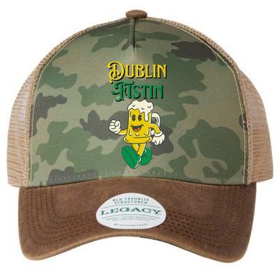 Dublin Fistin Irish Beer Legacy Tie Dye Trucker Hat