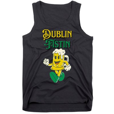 Dublin Fistin Irish Beer Tank Top