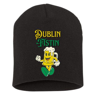 Dublin Fistin Irish Beer Short Acrylic Beanie