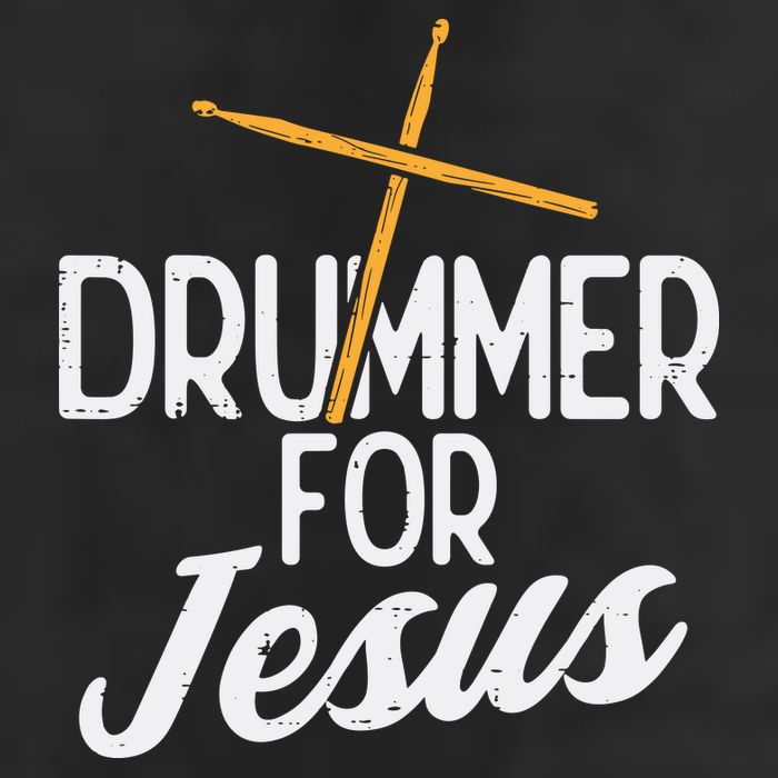 Drummer For Jesus God Drumming Christian Men Adult Drive Performance Visor