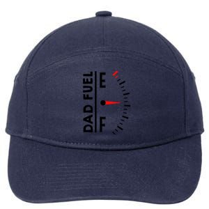 Dad Fuel Jokes Gift 7-Panel Snapback Hat