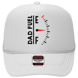 Dad Fuel Jokes Gift High Crown Mesh Back Trucker Hat