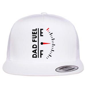 Dad Fuel Jokes Gift Flat Bill Trucker Hat