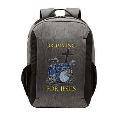 Drumming For Jesus Drummer Drums Vector Backpack