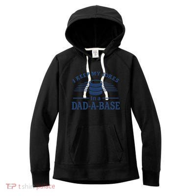 Dad-A-Base Funny Joke Storage Women's Fleece Hoodie