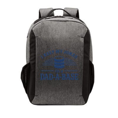 Dad-A-Base Funny Joke Storage Vector Backpack
