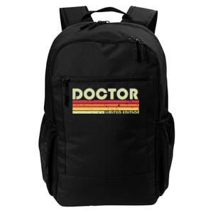 Doctor Funny Job Title Profession Birthday Worker Idea Daily Commute Backpack