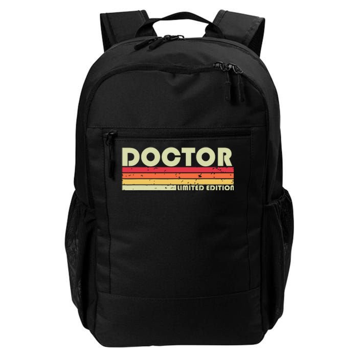 Doctor Funny Job Title Profession Birthday Worker Idea Daily Commute Backpack