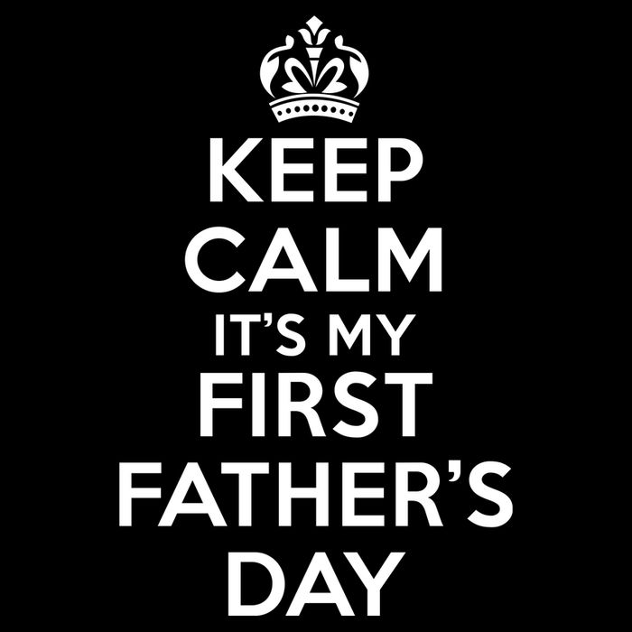 Keep Calm ItS My First FatherS Day Funny Backpack