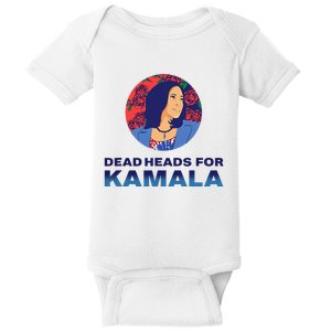 Deadheads For Kamala Baby Bodysuit