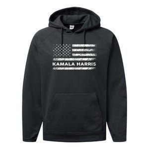 Democrats For Kamala Harris 2024 Performance Fleece Hoodie