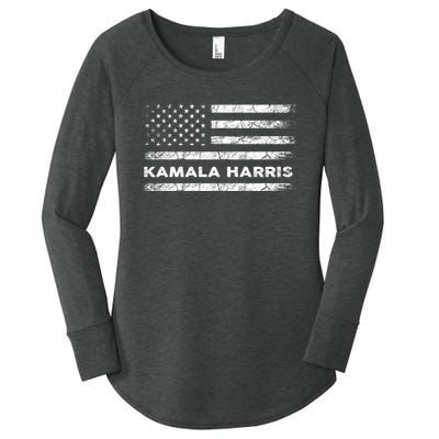 Democrats For Kamala Harris 2024 Women's Perfect Tri Tunic Long Sleeve Shirt