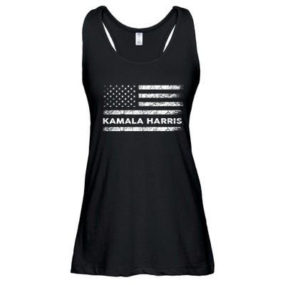 Democrats For Kamala Harris 2024 Ladies Essential Flowy Tank