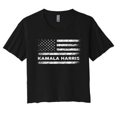 Democrats For Kamala Harris 2024 Women's Crop Top Tee